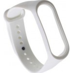 Oem Λουράκι  Σιλικόνης Για Xiaomi Mi Band M5 / M6 Λευκό