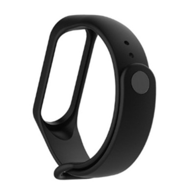 Oem Λουράκι  Σιλικόνης Για Xiaomi  MI Band M3 / M4 Μαύρο