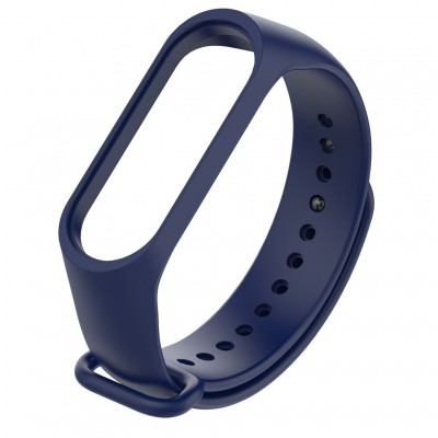 Oem Λουράκι  Σιλικόνης Για Xiaomi  MI Band M3 / M4 Σκούρο Μπλε