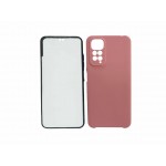 Oem Θήκη 360° Full Cover Σιλικόνης Για Xiaomi Redmi Note 11 4G ( GLOBAL ) / Redmi Note 11s 4G  Ροζ