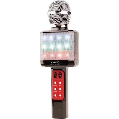 Ασύρματο Μικρόφωνο Karaoke WSTER  WS-1828 Μαύρο