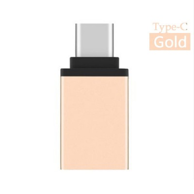 Oem USB Type C σε USB OTG Αντάπτορας Χρυσό