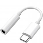 Oem Aντάπτορας Type C Male Σε 3.5mm Female Headphone Jack Άσπρο