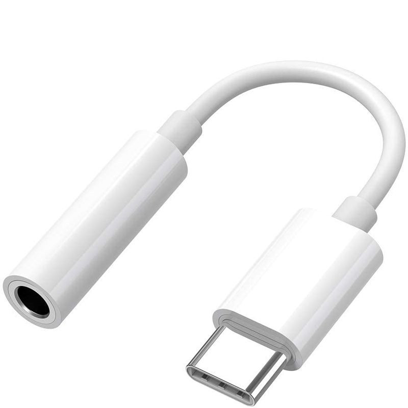 Oem Aντάπτορας Type C Male Σε 3.5mm Female Headphone Jack Άσπρο