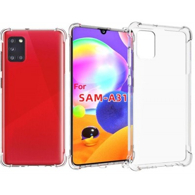 OEM Θήκη Σιλικόνης Anti Shock (1.5mm) Για Samsung Galaxy A31  Διάφανο