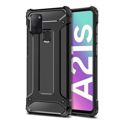 Oem Θήκη Armor Back Cover Για Samsung Galaxy A21s Μαύρο