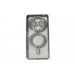 Oem Θήκη Back Cover Electro Magsafe Bling Για Xiaomi Poco C75 4G Ασημί
