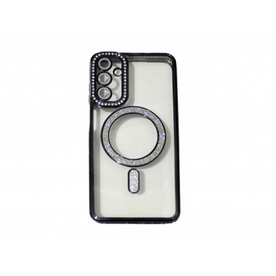 Oem Θήκη Back Cover Electro Magsafe Bling Για Samsung Galaxy A26 5G Μαύρο