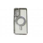 Oem Θήκη Back Cover Electro Magsafe Bling Για Samsung Galaxy A26 5G Ασημί