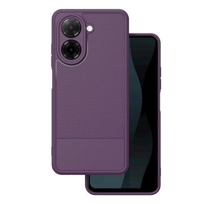 Oem Θήκη Σιλικόνης Simple Carbon Για Xiaomi Redmi A5 4G 173 mm Μωβ