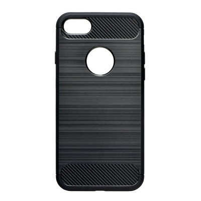 Oem Θήκη Σιλικόνης Carbon Για Apple iPhone 7 / 8 / SE 2020 / SE 2022 Μαύρο