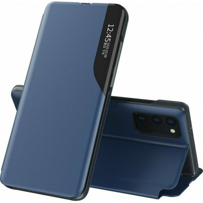 Oem Θήκη Βιβλίο Eco Leather View Case  Για Samsung Galaxy A22 4G  Μπλε