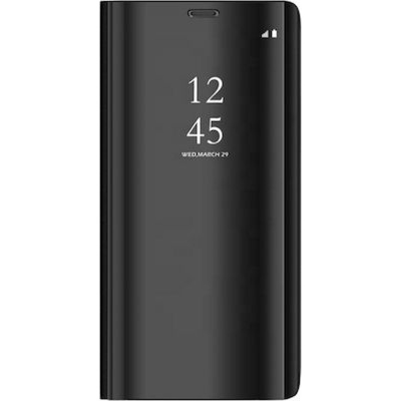 Oem Θήκη Clear View Cover Για Huawei P Smart Z Huawei P Smart Z / Honor 9X / Y9 Prime 2019 Huawei Honor 9X Huawei Y9 Prime 2019  Μαύρο