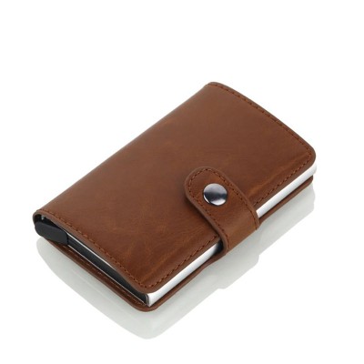 Oem Πορτοφόλι ασφάλειας καρτών – Security credit card wallet Καφέ