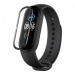 Full Μεμβράνη Προστασίας 0.3mm Μαύρο Xiaomi Mi Band 3 / 4 / 5 Μαύρο