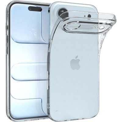 Oem Θήκη Σιλικόνης 1,5 mm Για Apple iPhone 17 Air 5G 6,6" Διάφανο