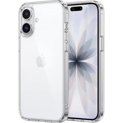 Oem Θήκη Σιλικόνης 1,5 mm Για Apple iPhone 17 5G 6,3" Διάφανο