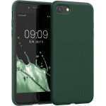 Oem Θήκη Σιλικόνης Matt 1,2 mm Για Apple iPhone 7 / 8 / SE 2020 / SE 2022 Σκούρο Πράσινο