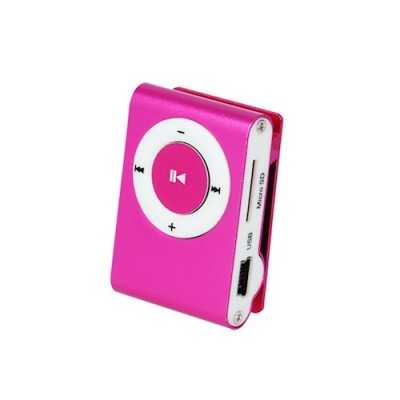 Oem Mini MP3 with earphones Ροζ