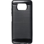 Oem Θήκη Σιλικόνης Carbon Για Xiaomi Poco X3 / Poco X3 NFC / Poco X3 Pro  Μαύρο