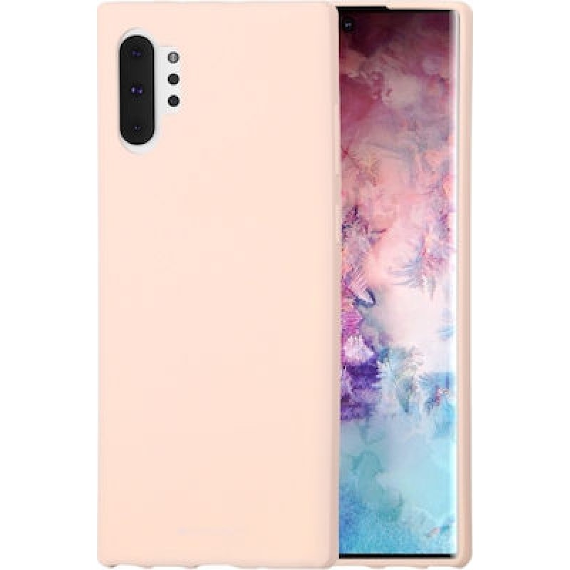 Oem Θήκη Σιλικόνης Matt 1,2 mm Για Samsung Galaxy Note 10 Plus / Pro Ροζ - Nud