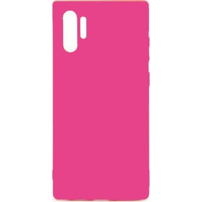 Oem Θήκη Σιλικόνης Matt 1,2 mm Για Samsung Galaxy Note 10 Plus / Pro  Φούξια