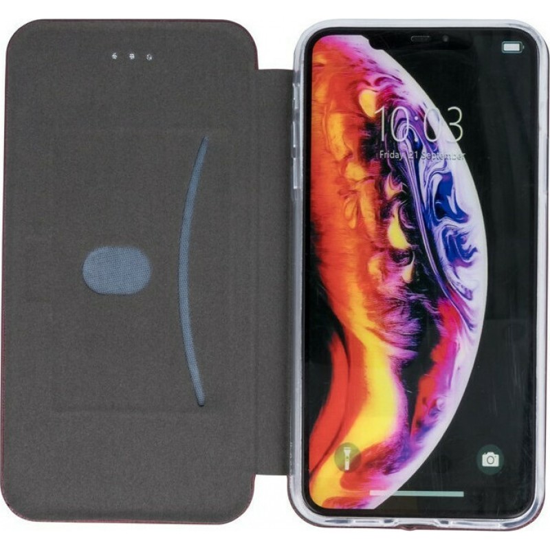Oem Θήκη Βιβλίο Smart Magnet Elegance Για Xiaomi Redmi Note 10 / Note 10S Μαύρο