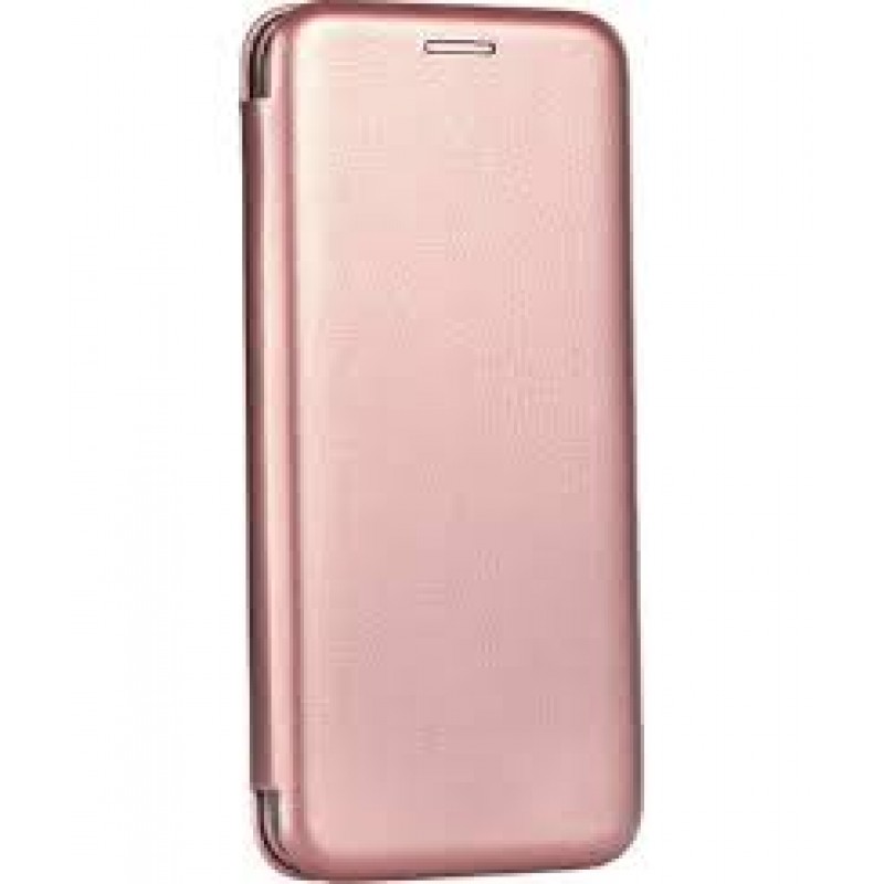 Oem Θήκη Βιβλίο Smart Magnet Elegance για Xiaomi Redmi Note 10 / 10 s 4g Ροζ-Χρυσό