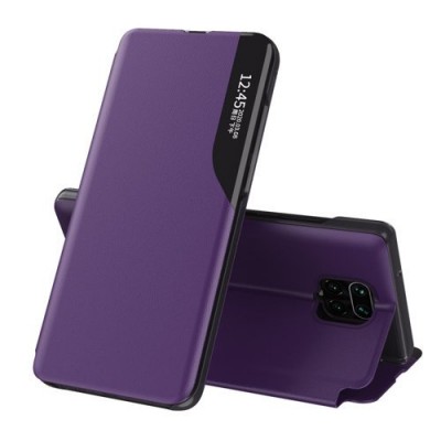 Oem Θήκη Βιβλίο Eco Leather View Case elegant Για Xiaomi Redmi Note 9 Pro / Redmi Note 9s / Note 9 Pro Max Μωβ
