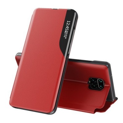 Oem Θήκη Βιβλίο Eco Leather View Case elegant  Για Xiaomi Redmi Note 9 Pro / Redmi Note 9s / Note 9 Pro Max  Κόκκινο