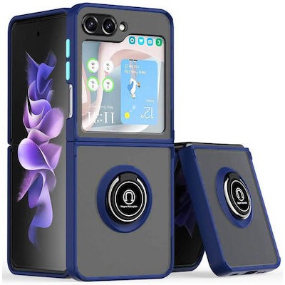 Oem Defender Grip Θήκη Για Samsung ​Galaxy Z Flip5 5G Μπλε