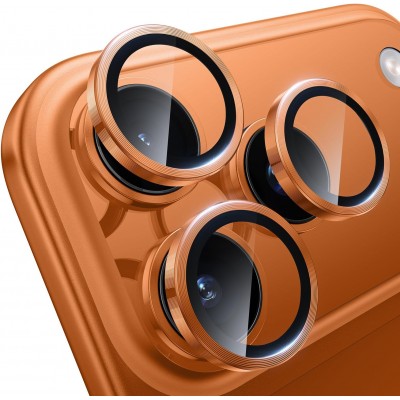 Oem Τζαμάκι Κάμερας Frame Για Apple iPhone 18 Pro Max 5G 6,9" Πορτοκαλί