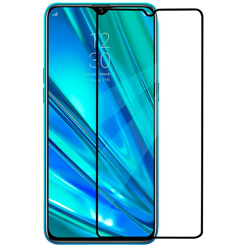  Full Face Tempered glass / Αντιχαρακτικό Γυαλί  Πλήρους Οθόνης 3D Για TCL 20Y  