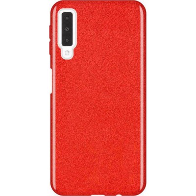 Oem Θήκη Shining Χρυσόσκονη Για   Xiaomi Redmi 9A / 9AT / 9i Κόκκινο