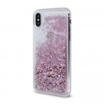 Oem Θήκη TPU Με Υγρό Glitter Για     Huawei P Smart 2019 / Honor 10 Lite  Ροζ