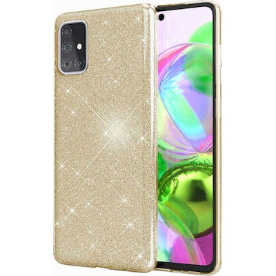 Oem Θήκη Shining Χρυσόσκονη Για   Xiaomi Redmi Note 10 5G / Poco M3 Pro / Poco M3 Pro 5G  Χρυσό