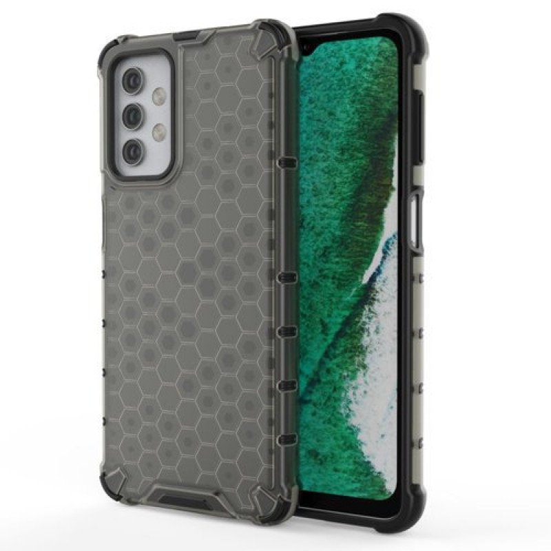 Honeycomb Θήκη Σιλικόνης armor Για Samsung Galaxy A32 5G / M32 5G  Μαύρο