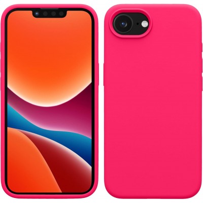 Oem Θήκη Σιλικόνης Matt 1,5 mm Για Apple iPhone 17e Φούξια