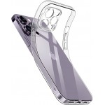 Oem Θήκη Σιλικόνης 2,0 mm Για Apple iPhone 14 Pro 6.1" Διάφανο