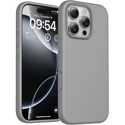 Oem Θήκη Σιλικόνης Soft 2.0 mm Για  Apple iPhone 15 Pro 5G 6,1" Γκρι 