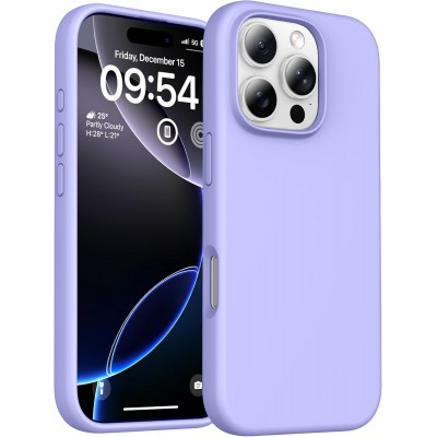 Oem Θήκη Σιλικόνης Soft 2.0 mm Για Apple iPhone 15 Pro 5G 6,1" Λιλά