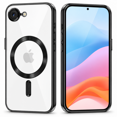 Oem Θήκη Back Cover Electro Magsafe Για Apple iPhone 17e Μαύρο