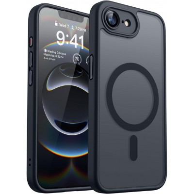 Oem Θήκη Back Cover Electro Magsafe Ημιδιαφανή Για Apple iPhone 17e Μαύρο