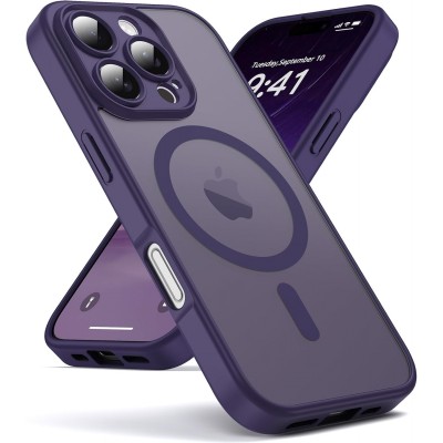 Oem Θήκη Back Cover Electro Magsafe Ημιδιαφανή Για Apple iPhone 14 Pro Max 6.7" Μωβ