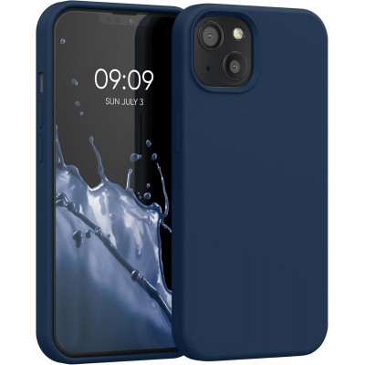 Oem Θήκη Σιλικόνης Soft 2.0 mm Για Apple iPhone 13 6.1'' Σκούρο - Μπλε