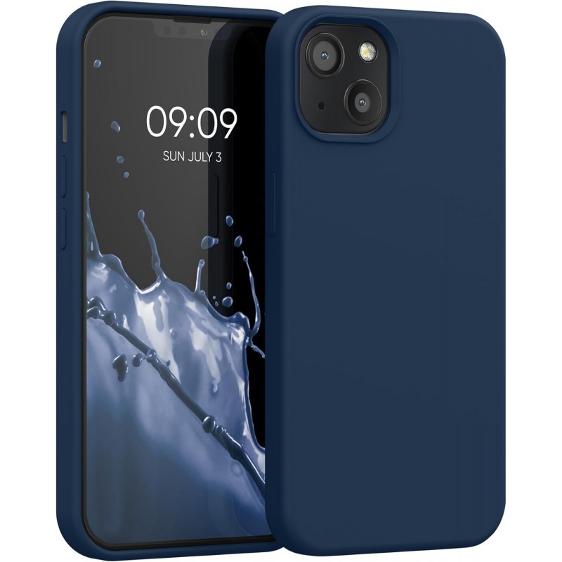 Oem Θήκη Σιλικόνης Soft 2.0 mm Για Apple iPhone 13 6.1'' Σκούρο - Μπλε