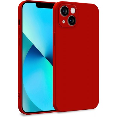 Oem Θήκη Σιλικόνης Soft 2.0 mm Για Apple iPhone 13 6.1'' Κόκκινο