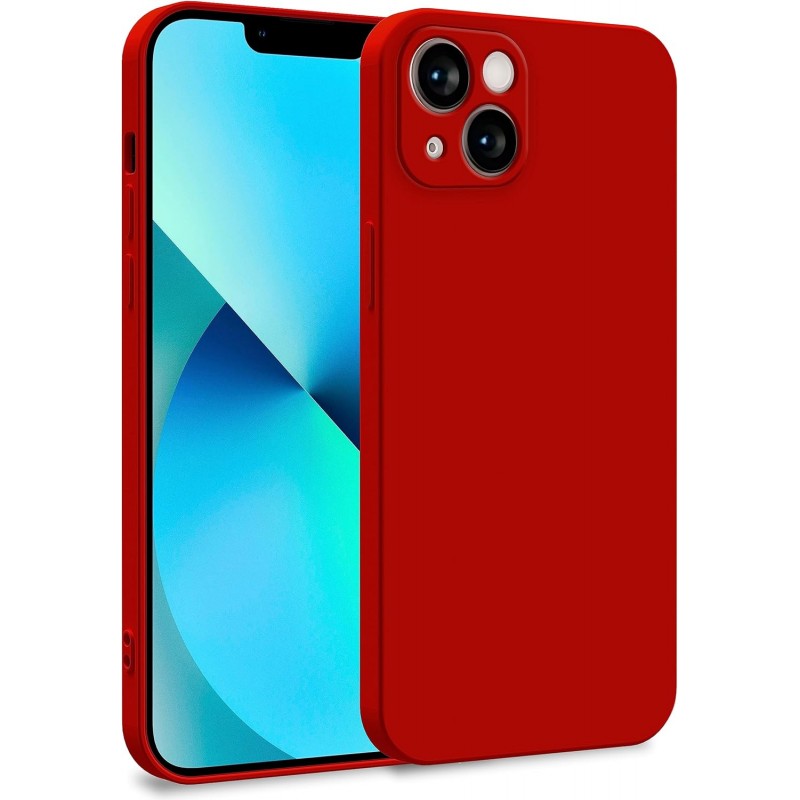Oem Θήκη Σιλικόνης Soft 2.0 mm Για Apple iPhone 13 6.1'' Κόκκινο