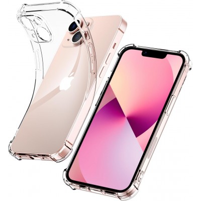 Oem Θήκη Σιλικόνης Anti Shock 1.5mm Για Apple iPhone 13 6.1'' Διάφανο