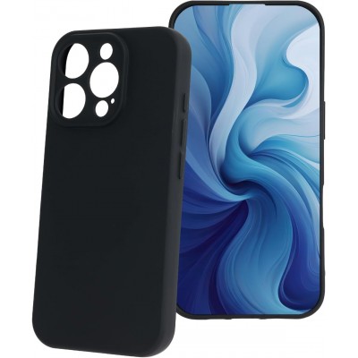 Oem Θήκη Σιλικόνης Matt 1,5 mm Για Apple iPhone 16 Pro Max 5G 6,9" Μαύρο